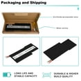 thumbnail image 5 of BTY-M6K Laptop Battery for MSI Stealth Pro GF63 GF65 GF75 GS63VR GS73VR 7RG 7RG-005 Thin 8RB 8RC 8RD 8RD-031TH 8RC 8RF 8SC 8RX Thin WS63 8SK WP65 WF65 WF75 MS-16K3 MS-17B4 MS-16W1 MS-16R1, 5 of 9