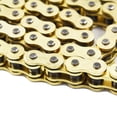 thumbnail image 4 of O-Ring Drive Chain Fits for Universal Motorcycle ATV 520 Pitch 114 Links Gold, 4 of 5
