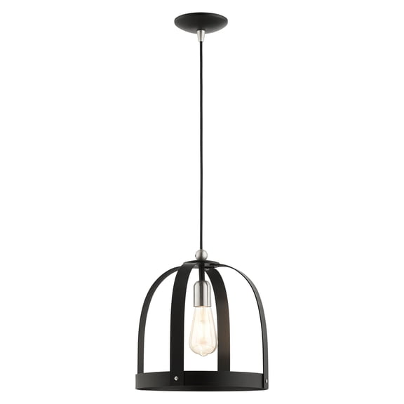Livex Lighting - Stoneridge - 1 Light Pendant in Industrial Style - 11.5 Inches