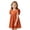 S333 Brown, variant on Tfken Girls Dresses For Summer Butterfly Print Fly Sleeve Crew Neck Dresses With Bowknot Trendy Daily Wear Teen Elegant Clothes Blue Size 5-6 Years