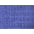 thumbnail image 1 of Ahgly Company Machine Washable Indoor Rectangle Solid Blue Modern Area Rugs, 5' x 7', 1 of 4