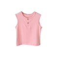 thumbnail image 1 of Plebaso Débardeurs Enfants Coton Garçons Filles Sans Manches sous-Vêtements Décontractés Col Rond Confortables T-Shirts d'Été, 1 of 3