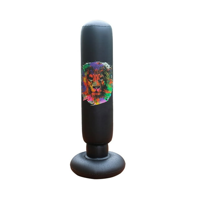 ERK 1Pcs Inflatable Punching For Adults And Kids With Stand Base Heavy Duty Training For Fitness Boxing MMA
