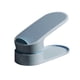 thumbnail image 2 of Slipper Holder, Adjustable Double Layer Shoe Organizer for Wardrobe Space Saving, 2 of 3
