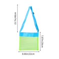 thumbnail image 2 of Darzheoy Colorful Mesh Beach Bags Sand Away Portable Foldable Sea Shell Bag with Adjustable Carrying Straps, Toy Storage Bag Beach Bags, 2 of 6