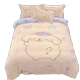 thumbnail image 5 of Sanrio-Juego de cuatro piezas de rollo de canela con dibujos animados, Sábana bonita Kuromi Melody, pochacco con personalidad para niños, juego de tres piezas para el hogar, 5 of 5