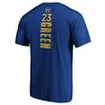 thumbnail image 3 of Men's Draymond Green Royal Golden State Warriors Playmaker Name & Number T-Shirt, 3 of 3
