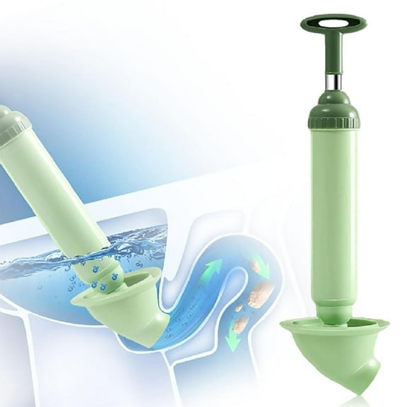 One-Shot High-Pressure Toilet Clog Remover, 2024 Upgrade, Home Use High-Pressure Toilet Clog Remover, One-Shot Toilet Pipe Clog Remover, Toilet Clog Remover Kit, High-Pressure Drain Clog Remover
