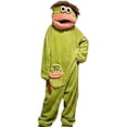 thumbnail image 5 of Funny Big Mouth Monster Onesie Green Halloween Cosplay Costume, 5 of 7