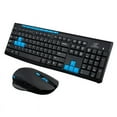 thumbnail image 1 of 2.4G Wireless Gaming Gamer Keyboard Mouse Kit for Desktop Pc Laptop Hk3800 black, 1 of 4