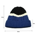 thumbnail image 2 of iHPH7 Skull Beanie Winter Accessories for Women Skull Hat Winter Caps for Women Knit Cap Winter Beanies for Men Beanies Y2k Blue 1 One Size, 2 of 4