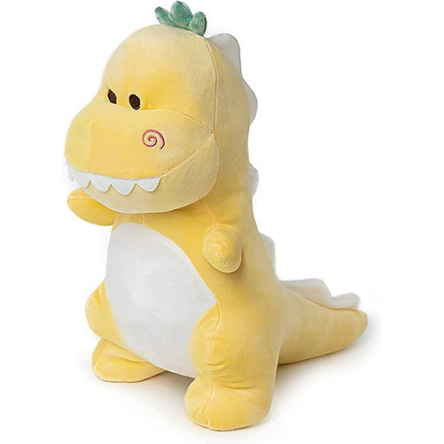 Dinosaur Stuffed Animal,12 Cute Stuffed Dinosaur Plush Soft Dino Stuffed Animals Dino Plush Dinosaur Plushie (Yellow)
