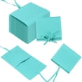 thumbnail image 1 of Uxcell 40 Pcs Bolsa de Microfibra para Joyería, 3.1 × 3.1 Pulgadas, Azul, 1 of 5