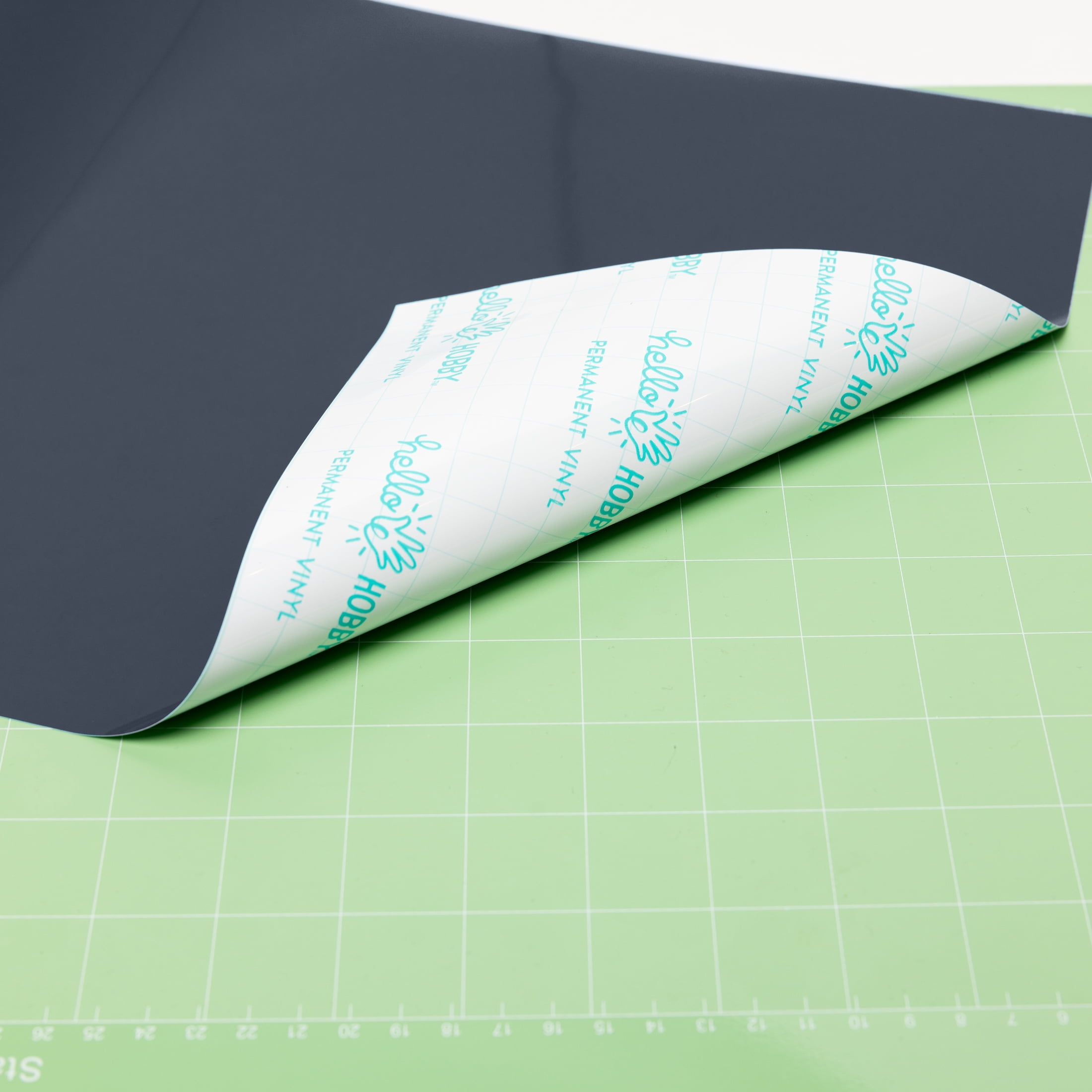 (2 pack) Hello Hobby 12" x 4' Navy Permanent Craft Vinyl Roll