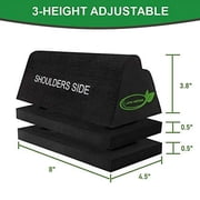 Cervical Orthotic Traction Block | Firm | Spinal & Neck Alignment | 3-Height Adjustable Design