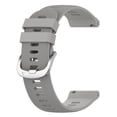 thumbnail image 1 of 20mm Silicone Watch Band Cross Pattern Stainless Steel Buckle Replacement Straps Compatible For Samsung Garmin Venu 2plus, 1 of 8