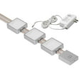 thumbnail image 2 of Jesco Lighting KIT-RZ-T12-SQ2-30-SV 12 in. Dimmable Radianz Track - Silver, 2 of 4