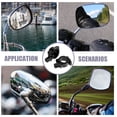 thumbnail image 4 of 2Pcs Bike Mirror Holder Motorbike Mirror Mount Motorcycle Mirror Clips Bike Mirror Mount Bike Supply, 4 of 6