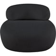 thumbnail image 6 of Meridian Furniture Venti Black Boucle Fabric Chair, 6 of 20