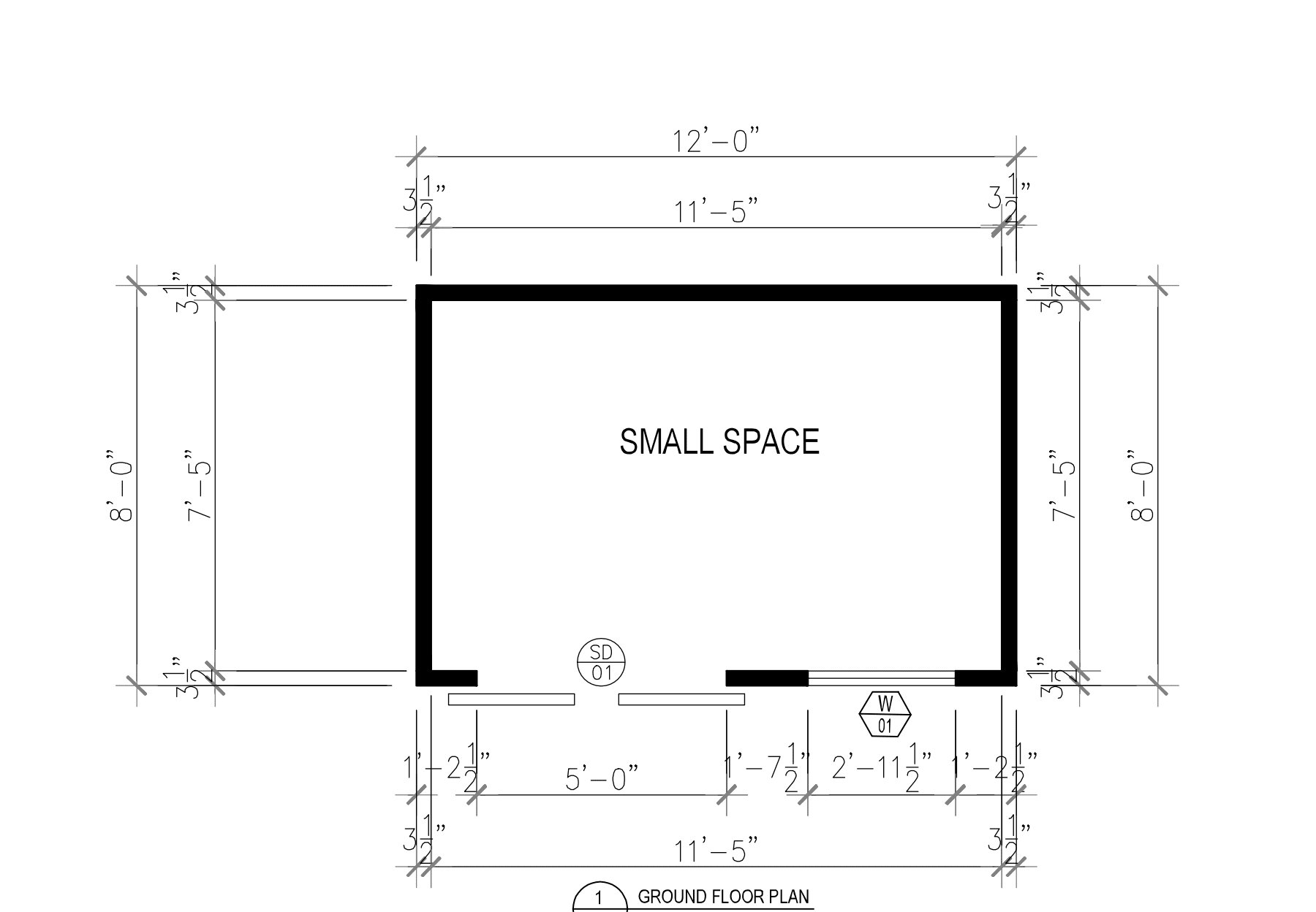 Well Done 1 Home Kits Small Spaces - Ocean View - Assembled Size 12'W x 8'D x 16'H