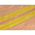 thumbnail image 6 of Chouhan Rugs Natural Jute Yellow Lined Rug Bohemian Rug Decor Rug Handwoven Rug Custom Rug Decorative Rug, 6 of 8