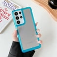 thumbnail image 5 of Clear Case for Samsung Galaxy S21 Ultra 5G,Soft Silicone Bumper Protective Transparent Shockproof Slim Phone Case Cover for Galaxy S21 Ultra - Pink, 5 of 5