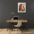 thumbnail image 3 of Sheena Pike Art 19x24 White Modern Wood Framed Museum Art Print Titled - Ivy - Tea Series, 3 of 4