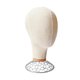 thumbnail image 4 of Peluca resistente que hace la cabeza de estilo Base de metal sombreros soporte profesional 54 cm maniquí de pelo multiusos para auriculares gorros de Argén Sunnimix cabeza de soporte de peluca, 4 of 8