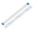 thumbnail image 1 of Unique Bargains 24pins Flexible Flat Cable FPC FFC A Type Ribbon Cable PE White 10Pcs, 1 of 4