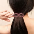 thumbnail image 4 of Horquillas con forma de 8, horquillas resistentes y duraderas para cabello fino, grueso y largo, horquillas ovaladas francesas para peinar, 4 of 5