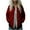 Red, variant on CHUMUD Womens Lightweight Quilted Jacket Fall Button Down Diamond Puffer Jackets Winter Warm Padded Coat with Pockets