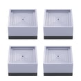 thumbnail image 1 of 4 Pack Pieds de Machine à Laver Carrés Anti-Vibration Antidérapants Anti-Choc et Anti-Bruit, 1 of 8