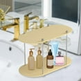 thumbnail image 4 of Estante de baño Estante de almacenamiento de maquillaje para baño sin taladrar cocina, 4 of 7