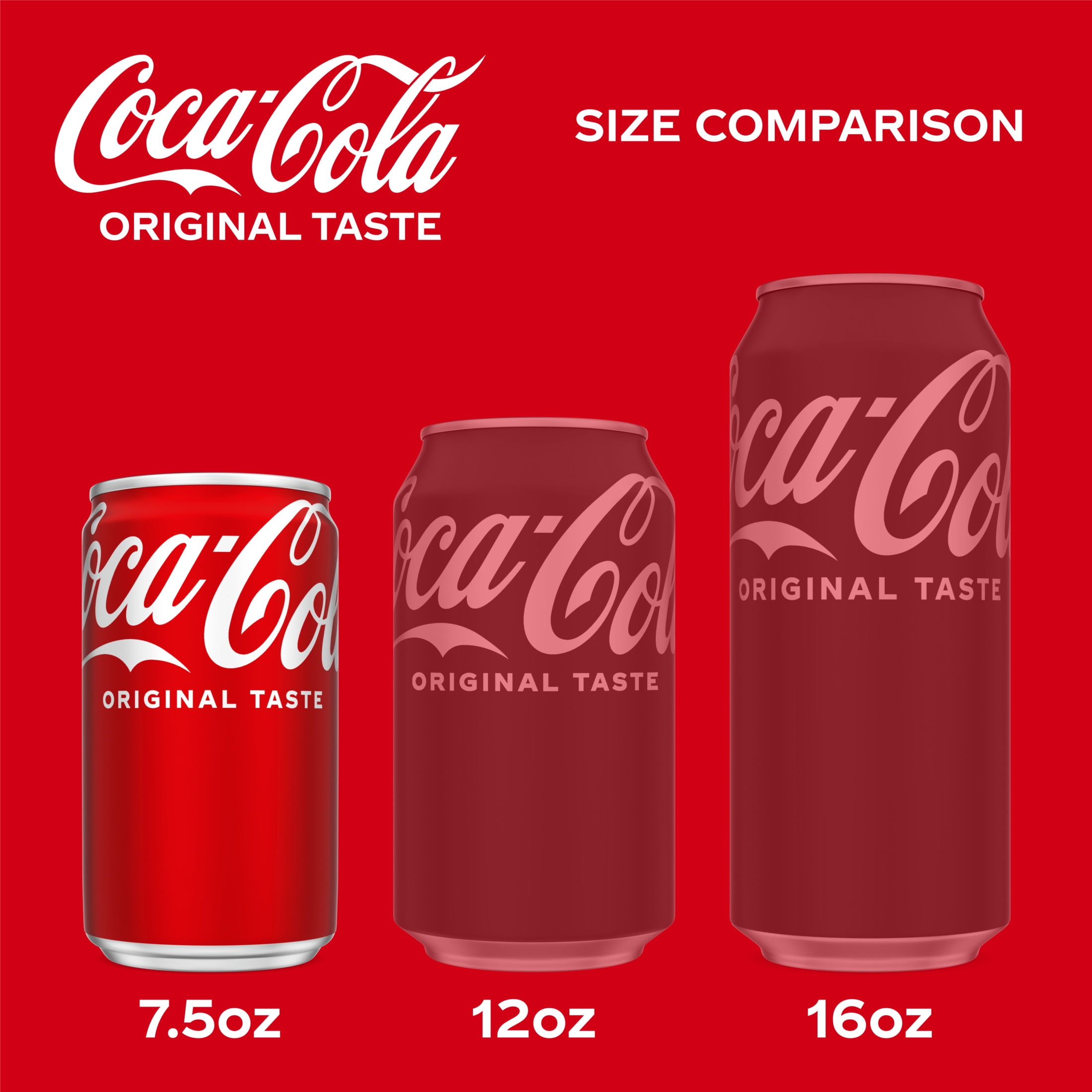 Coca-Cola Soda Pop Mini Cans, 7.5 fl oz, 15 Pack