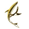 thumbnail image 4 of Guitar Capo, Long Life Span Gold Electric Guitar Capo Shark Pattern  for Replacement, 4 of 8