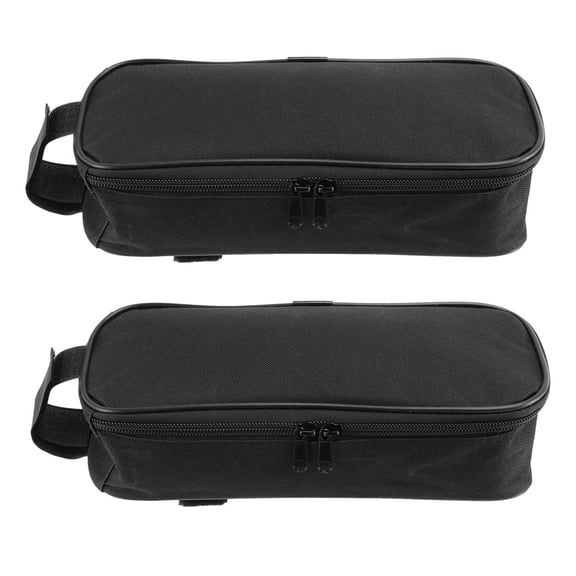 2X Electric Bicycle Triple-Cornered Battery Bag Scooter Waterproof Controller Bag,for Road Bicycle High Capacity,2 x Electric bicycle controler bag,black