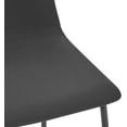 thumbnail image 5 of Barton Bar Height Bar Stools Set of 2, 30" Barstools With Backs For Kitchen Island Counter, Modern Bar Stools For Kitchen Island, Easy Assembly, Black, 5 of 6