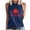 #02 Navy, variant on Amzcrzy Tank Top for Women Trendy Maple Leaf Print Canada Day Tank Tops Casual Round Neck Sleeveless Womens Tops Comfortable Summer Camisole Tops for Women