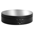 thumbnail image 1 of Soporte de exhibición giratorio de 360 ​​grados, plato giratorio eléctrico ajustable de 3 velocidades, 1 of 6