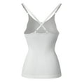 thumbnail image 6 of Womens Yoga Camisole Spaghetti Strap Sleeveless Cami with Built-in Bra Compression Tummy Control Tank Top, 6 of 6