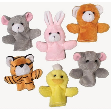 Woodland Character Finger Puppets - 24 Pieces - Walmart.com