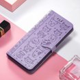 thumbnail image 4 of Funda Cartera FOXDOCK para iPhone 15 ProMax , Flip PU con Relieve de Gatos y Perros, Tarjetero y Soporte, 4 of 6