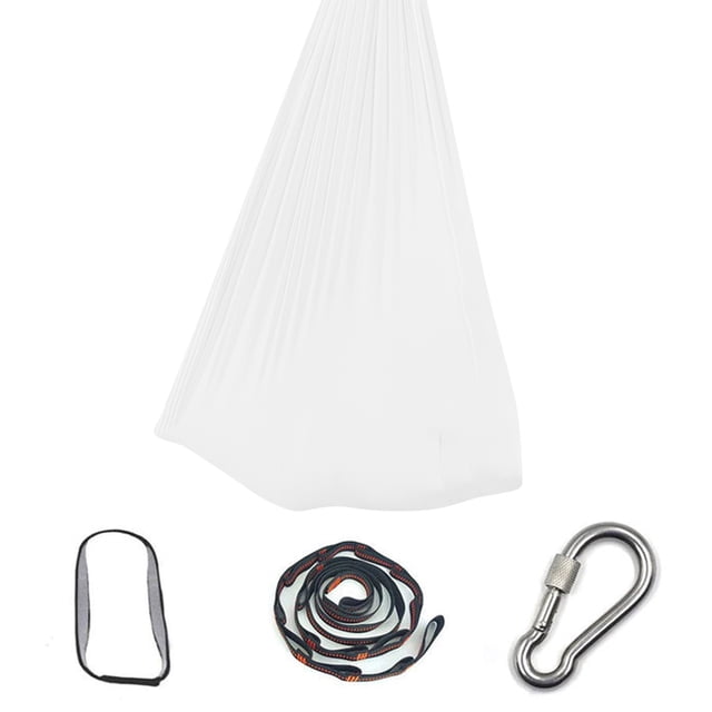 Xihbxyly Hamaca de Yoga para Niños, Tejido Elástico de Nailon, Soporte de Presión Sensorial, Equilibrio y Motricidad, Uso Interior y Exterior, Fácil Instalación, 100 X 280 Cm