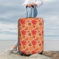 thumbnail image 7 of Fuzoiu Yellow And Red Maple Leaves Print Suitcase Cover,Washable Luggage Covers for Suitcase,Elastic Luggage Protector Cover,Scratch Resistant Travel Suitcase Covers-X-Large, 7 of 7