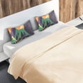 thumbnail image 5 of Yayeee Pillowcase Standard Size Set of 2 Satin Wrinkle Resistant Pillow Case, Abstract Animals, 5 of 7