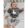 thumbnail image 6 of BemeyourBBs Toddler Baby Goose Sweater Crewneck Long Sleeve Pullover Knit Tops, 6 of 9