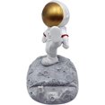 thumbnail image 2 of Soporte para teléfono de astronauta creativo Soporte para teléfono celular Spaceman Soporte para teléfono inteligente lindo y divertido para escritorio Oficina en casa. Afortunado Sencillez, 2 of 5