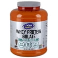 thumbnail image 1 of Proteína en Polvo NOW Whey Isolate 2,27 kg Sabor Chocolate, 1 of 8