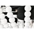 thumbnail image 5 of Warehouse of Tiffany IMC838A-3 16 in. Hudson Indoor 3-Light Iron Black & Gloss White Flush Mount Ceiling Light with Light Kit, 5 of 5