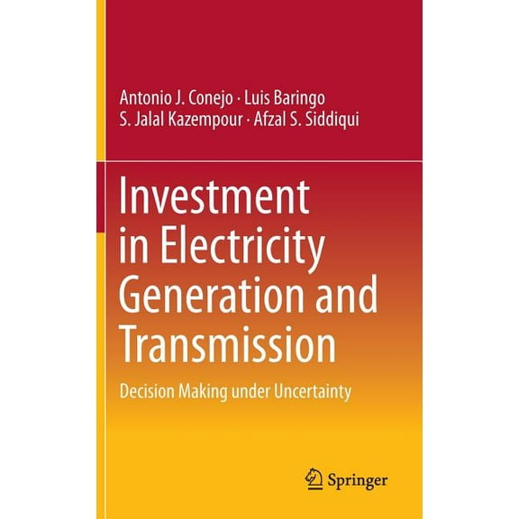 Investment in Electricity Generation and Transmission: Decision Making Under Uncertainty, (Hardcover)